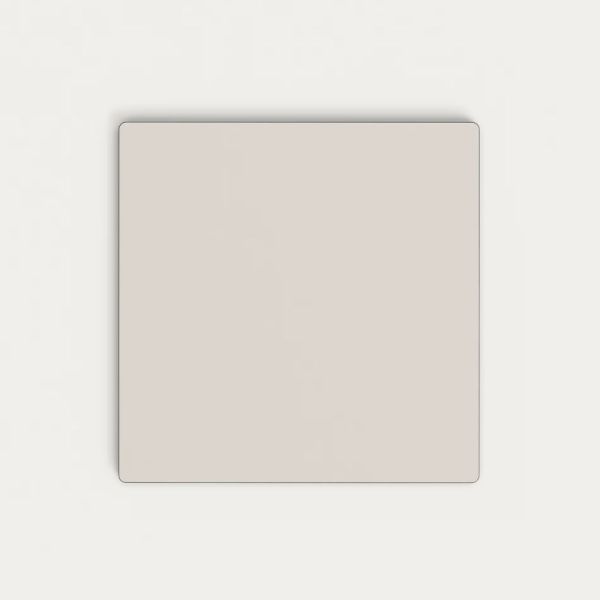 DINA OUTDOOR HIGH TABLE 60 CM SQUARE WHITE FOOT