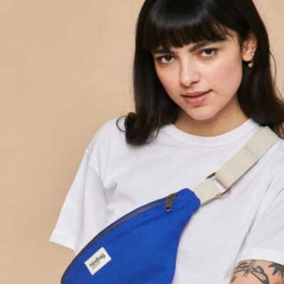 SAC BANANE OLIVIA BLEU ELECTRIQUE 2