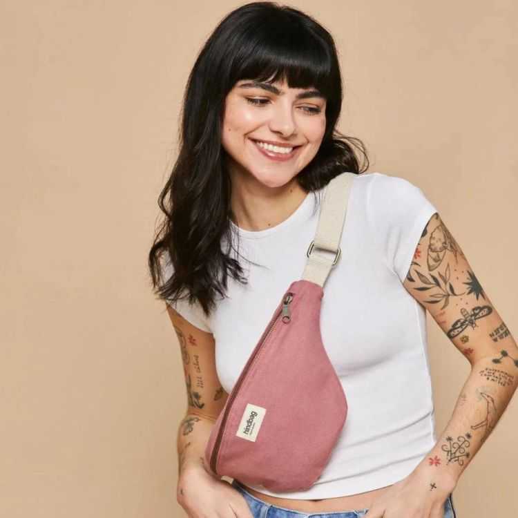 SAC BANANE OLIVIA ROSE BLUSH