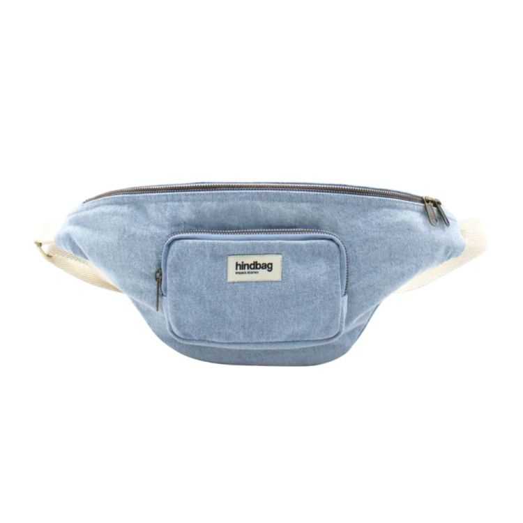 SAC BANANE XL SOFIA DENIM BLEU