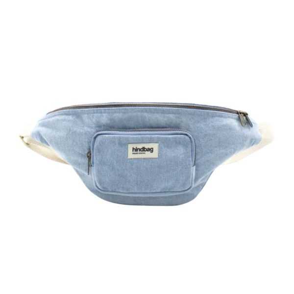 SAC BANANE XL SOFIA DENIM BLEU