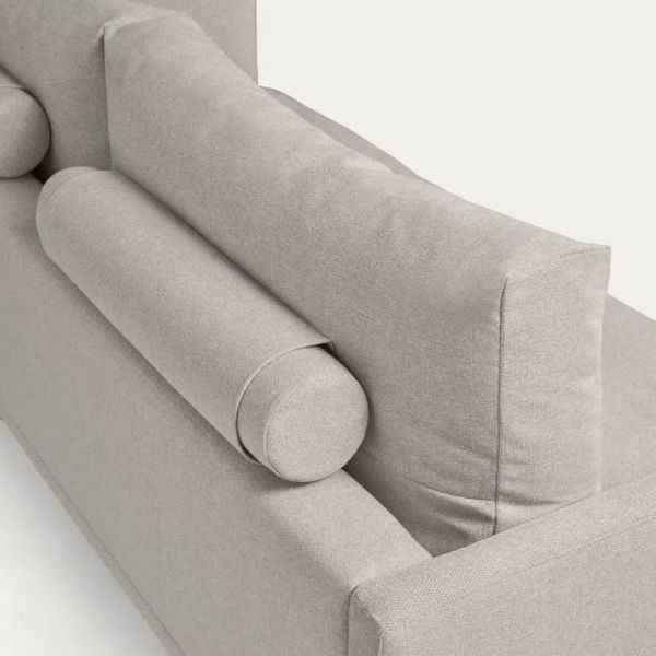 GALENE 3-SEATER SOFA WHITE