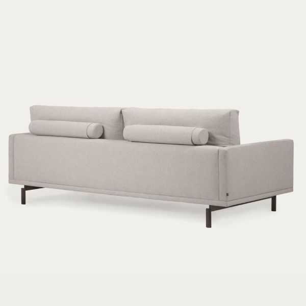 GALENE 3-SEATER SOFA WHITE