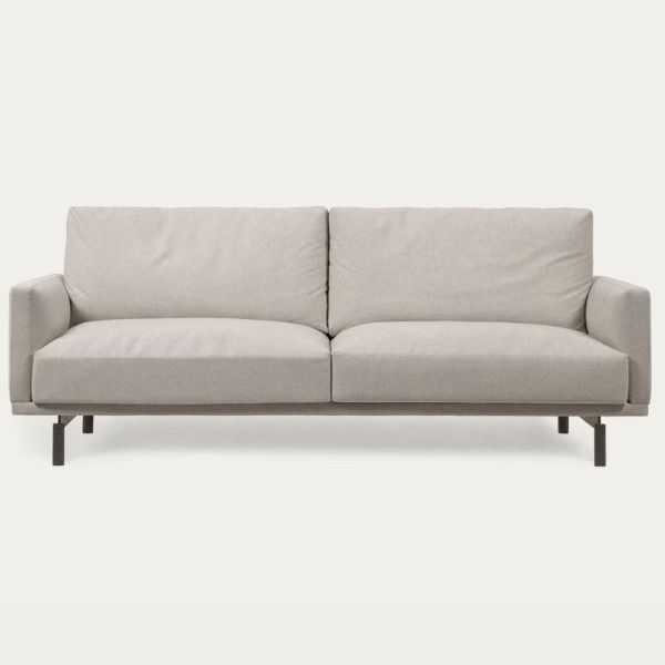 GALENE 3-SEATER SOFA WHITE