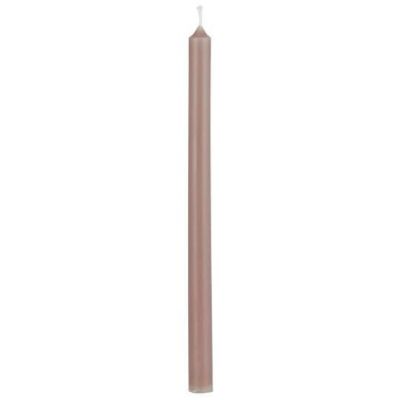 BOUGIE TAPER 20 X 1.3 CM AMANDE