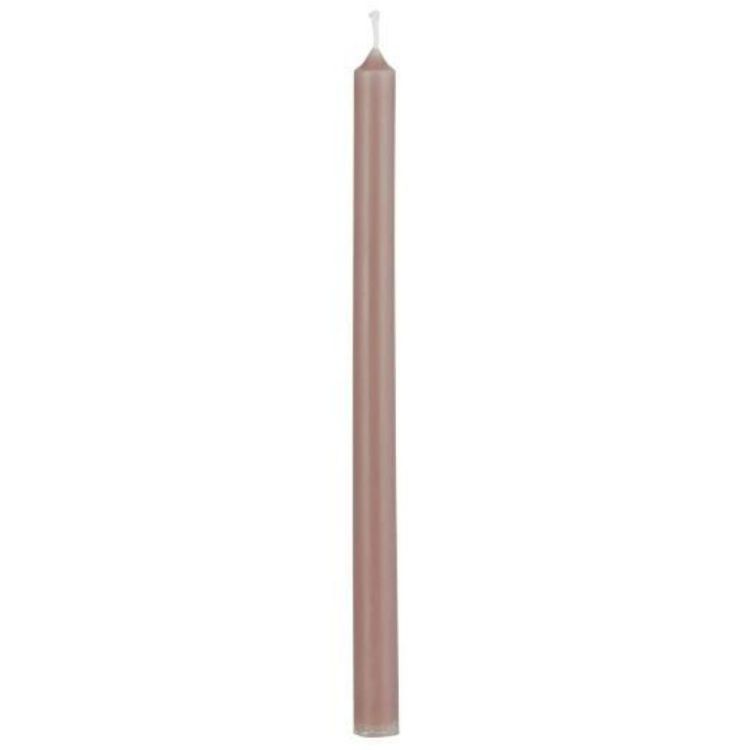 BOUGIE TAPER 20 X 1.3 CM AMANDE