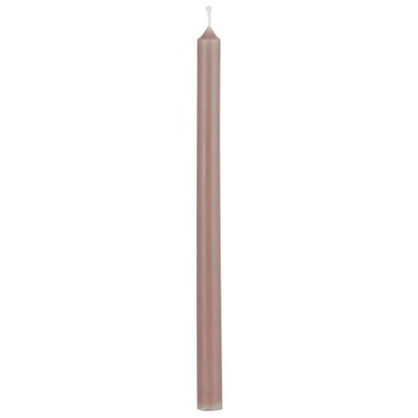 TAPER CANDLE 20 X 1.3 CM ALMOND