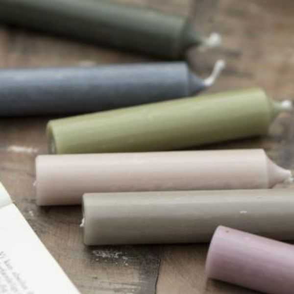 CANDLE TAPER 11 Ø: 2.2 CM SAND