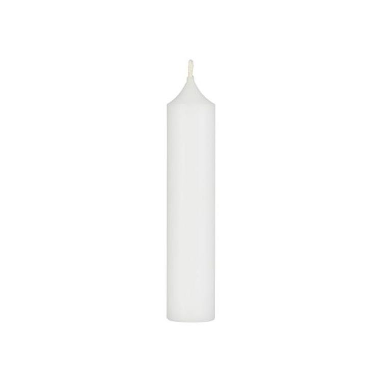 BOUGIE TAPER 11 X DIAMETRE 2,2 CM BLANC