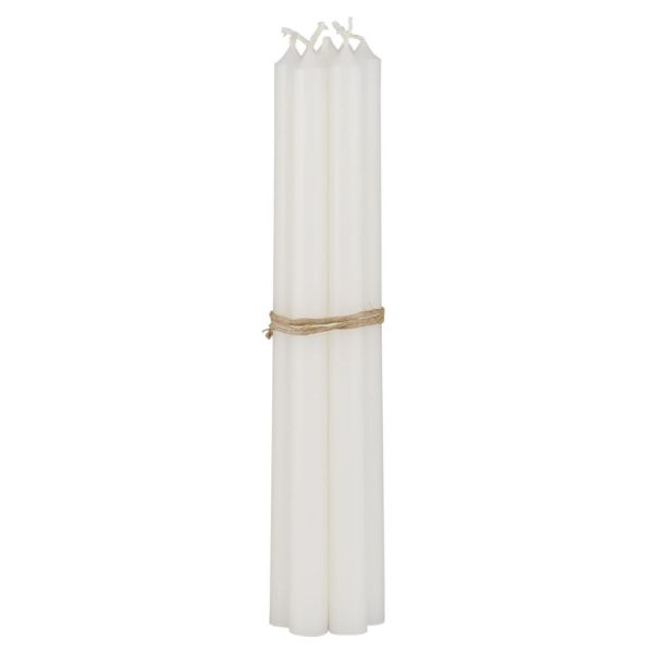 TAPER CANDLE 20 X 1.3 CM WHITE