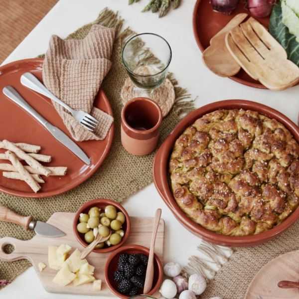SET DE TABLE A FRANGES JUTE NATUREL