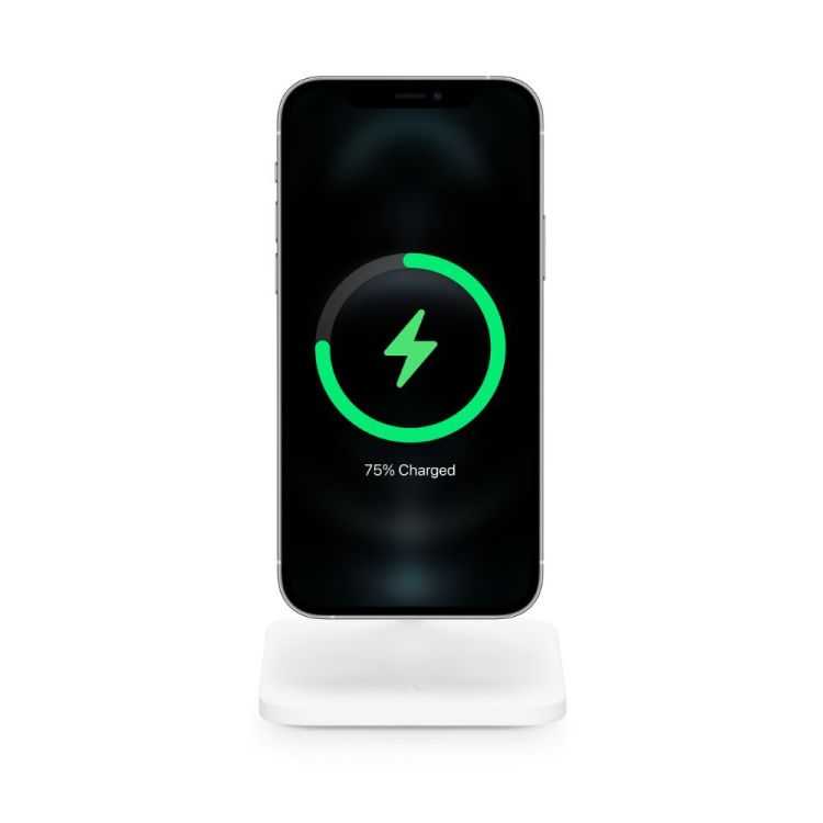 STATION DE CHARGE SANS FIL BLANC MAGSAFE POUR IPHONE 