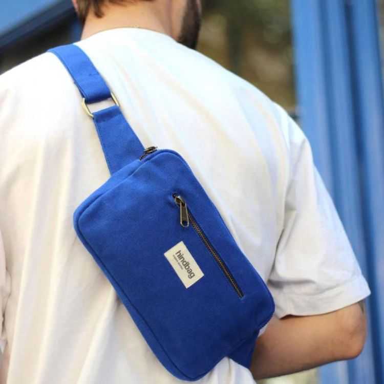SACO DE CINTO AZUL ELÉTRICO HARRY