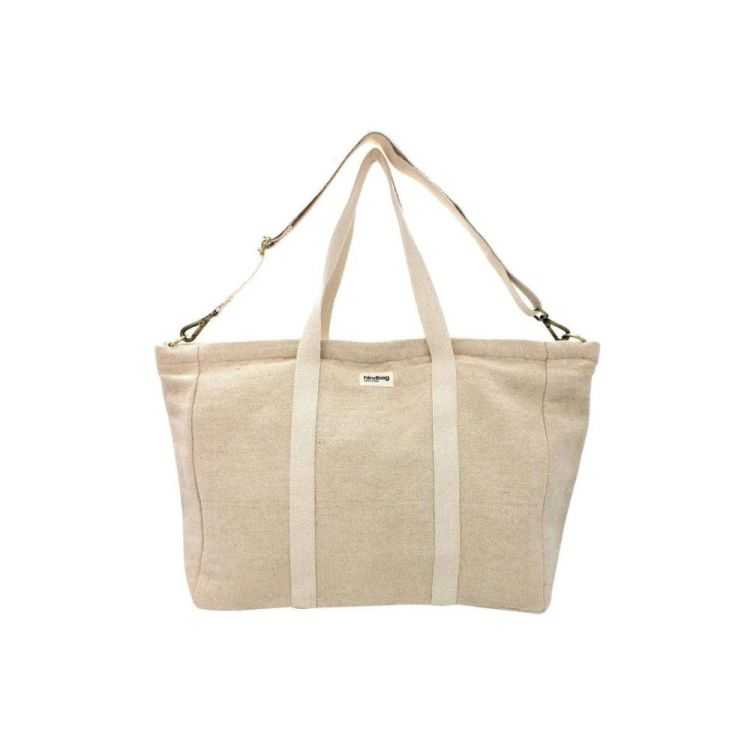 JUTE JEAN WEEKEND BAG