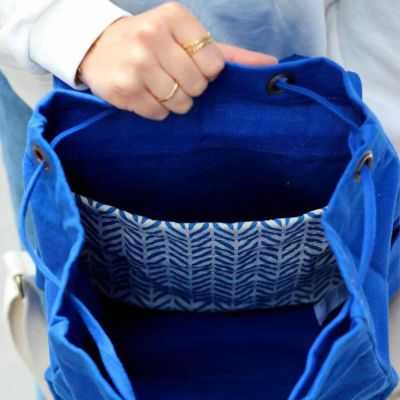 SAC A DOS ELIOT BLEU ELECTRIQUE 2