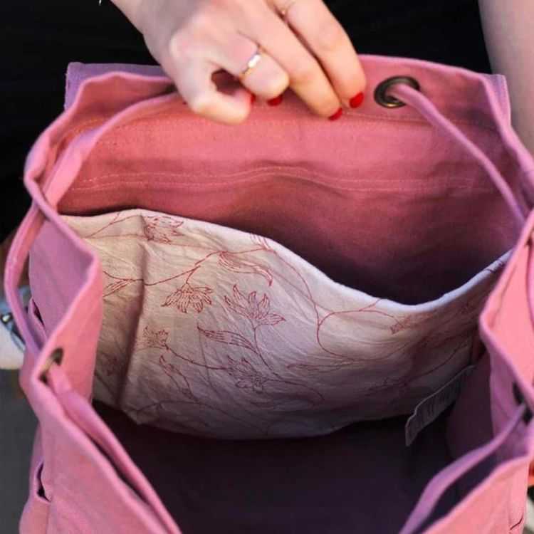 ELIOT PINK BLUSH BACKPACK