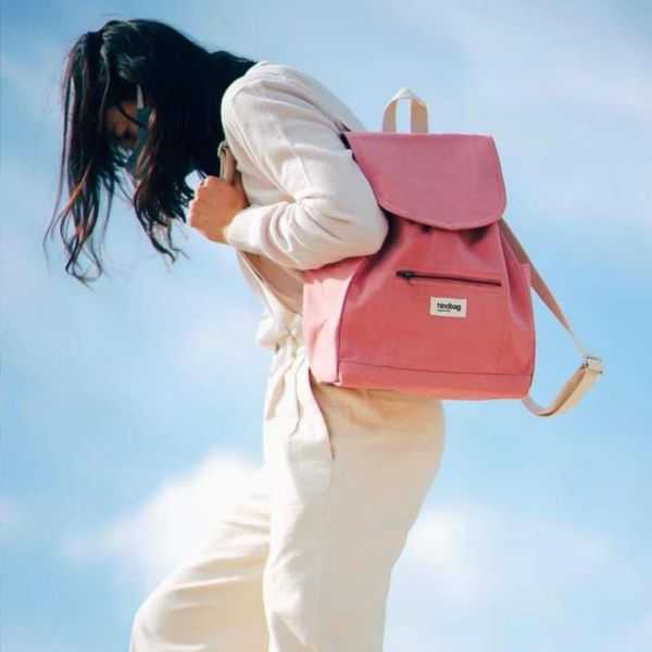 ELIOT PINK BLUSH BACKPACK