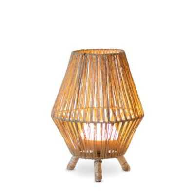 LAMPE A POSER SISINE 30 RECHARGEABLE FIBRES NATURELLES 