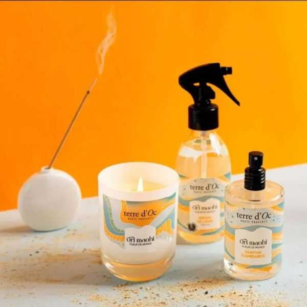 BOUGIE PARFUMEE ORI MAOHI FLEUR DE MONOI