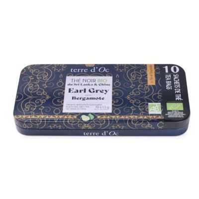 THE NOIR BIO EARL GREY BERGAMOTE 10 SACHETS