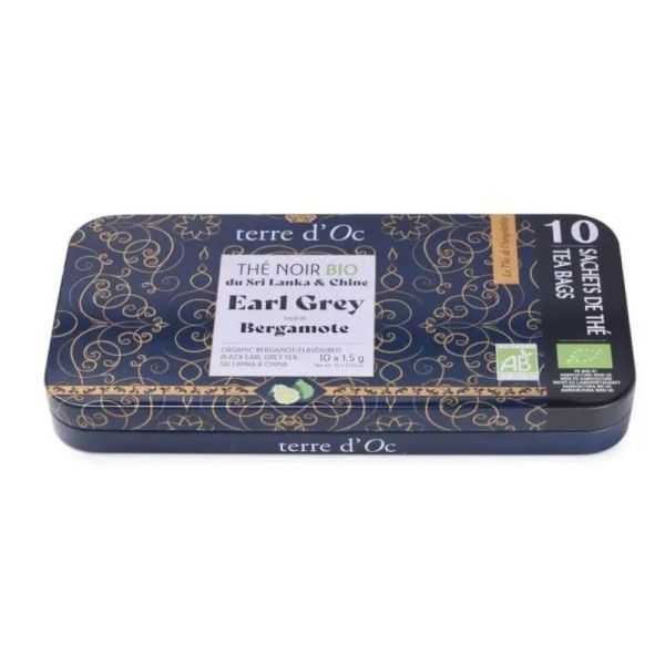 THE NOIR BIO EARL GREY BERGAMOTE 10 SACHETS