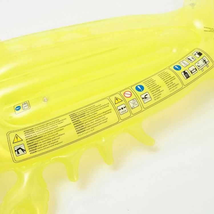 BOUÉE MATELAS GONFLABLE BOUTEILLE ROSE 197 CM