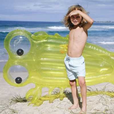 BOUÉE MATELAS GONFLABLE BOUTEILLE ROSE 197 CM 2