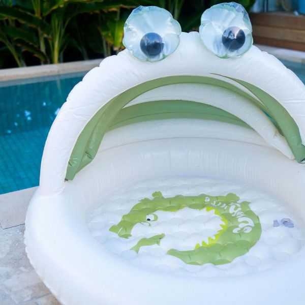PISCINE GONFLABLE CROCODILE 115CM