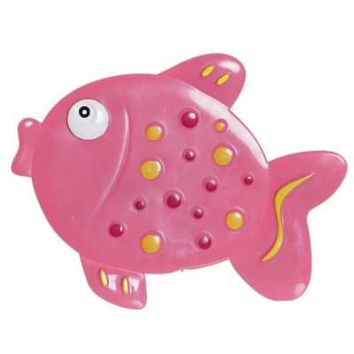 TAPIS DE BAINSET POISSONS 13 X 1 X 10,5 PVC X2