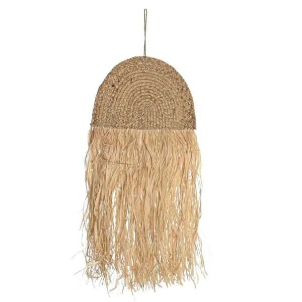 HANGING DECORATION 40 X 3 X 100 CM NATURAL RAFIA