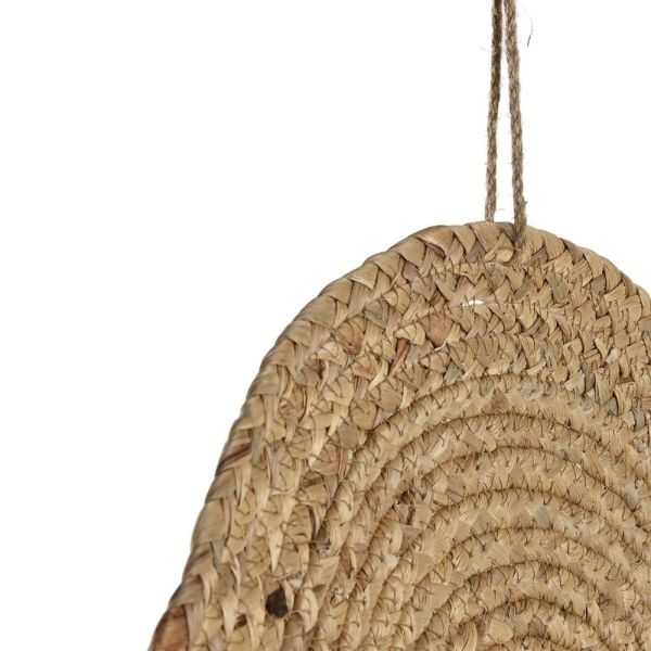 HANGING DECORATION 40 X 3 X 100 CM NATURAL RAFIA