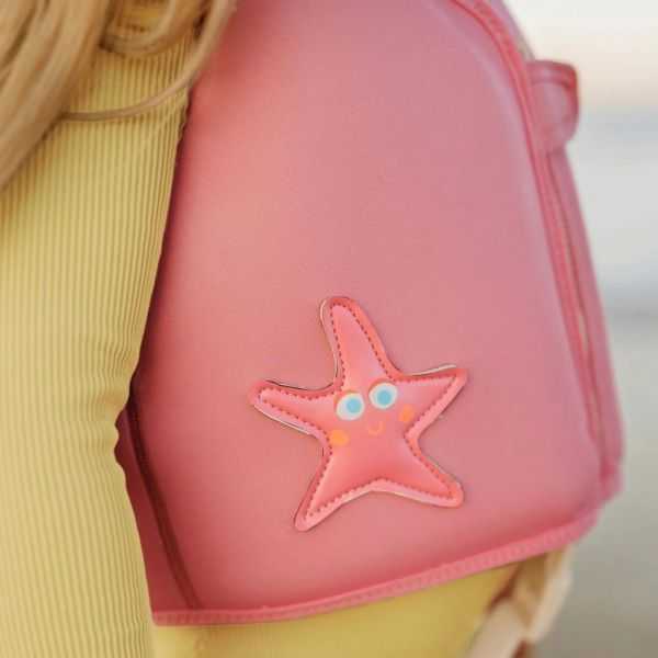 GILET DE SAUVETAGE1-2 ANS ETOILE ROSE