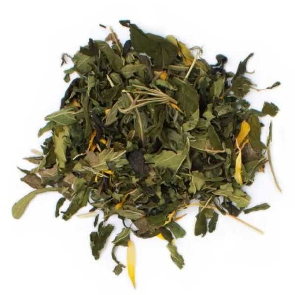INFUSÃO DE CHÁ VERDE DE FRAMBOESA E CÂNHAMO ORGÂNICO A VIDA É BONITA