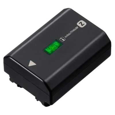 BLOC BATTERIE RECHARGEABLE NPFZ100.CE SERIE Z NOIR