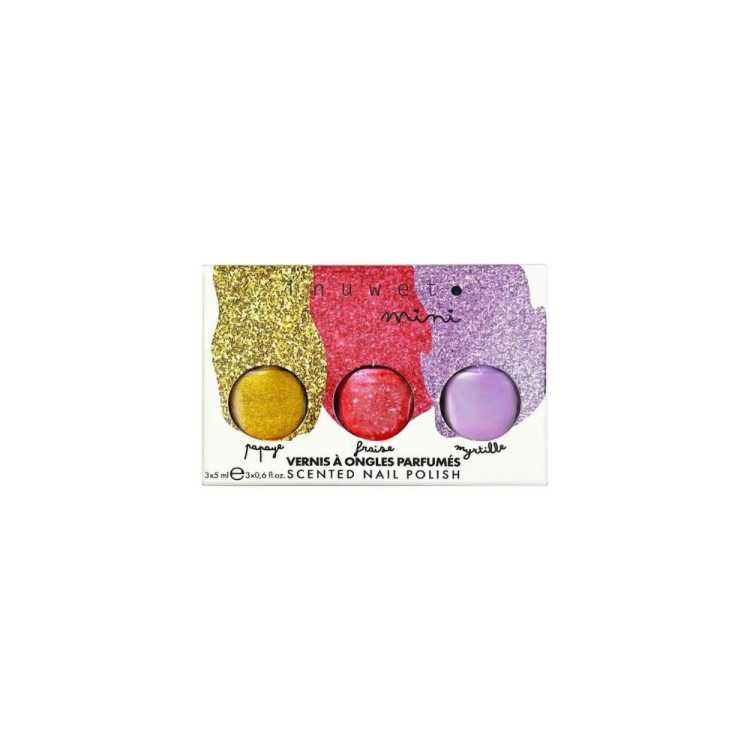 KIDS RAINBOW NAIL TRIO BOX SET