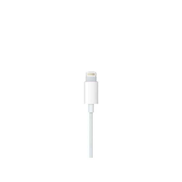 ECOUTEURS FILAIRES EARPODS CONNECTEUR LIGHTNING BLANC