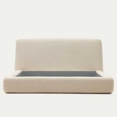 LIT DEHOUSSABLE MARTINA BOUCLETTE ECRU 180 X 200 CM