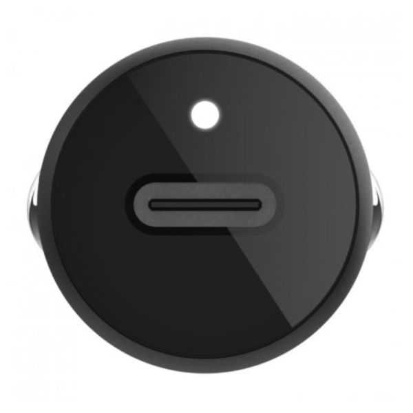 CHARGEUR AUTO USB-C 30W PD + CABLE USB-C/USB-C 1M NOIR