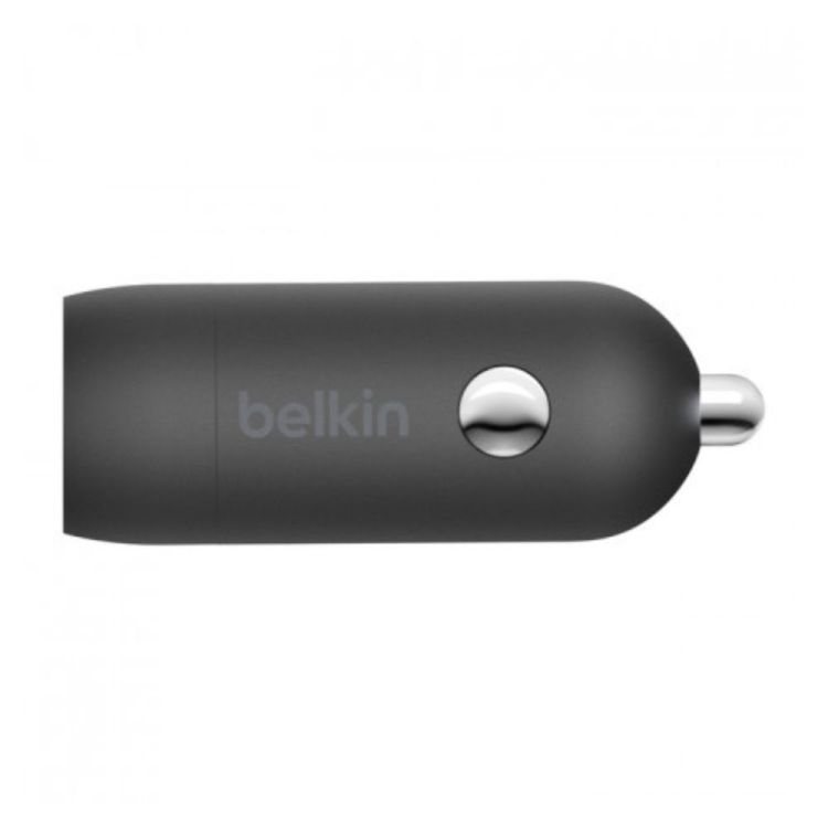 CHARGEUR AUTO USB-C 30W PD + CABLE USB-C/USB-C 1M NOIR
