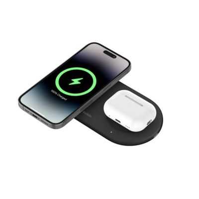 STATION DE CHARGE SANS FIL INDUCTION ET MAGNETIQUE 15W