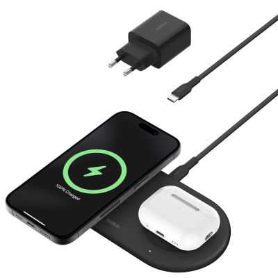 STATION DE CHARGE SANS FIL INDUCTION ET MAGNETIQUE 15W 2
