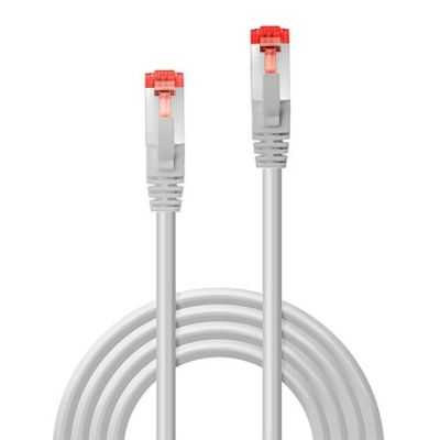 CABLE RESEAU CAT.6 S/FTP 7.5M GRIS ET ROUGE