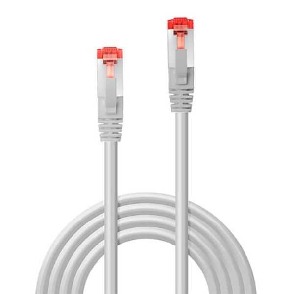CAT.6 S/FTP NETWORK CABLE 7.5M GRAY AND RED