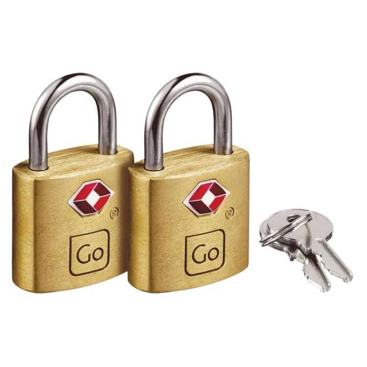 TSA BRASS KEY PADLOCK