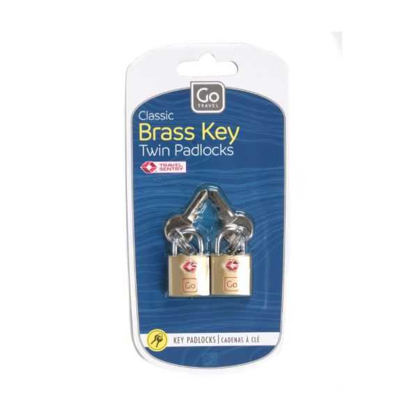 TSA BRASS KEY PADLOCK