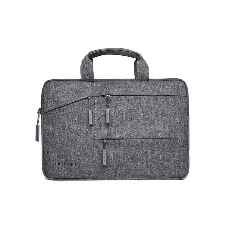 13'' WATERPROOF GREY COMPUTER BAG