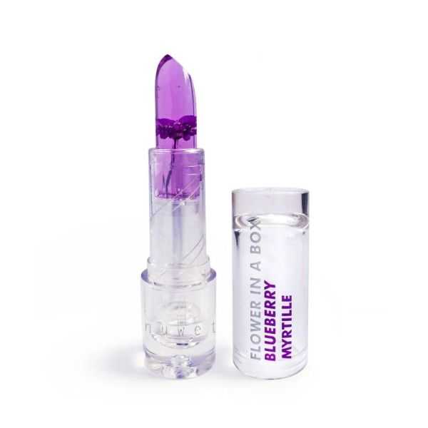 BRILLIANT BLUEBERRY FLOWER LIPSTICK