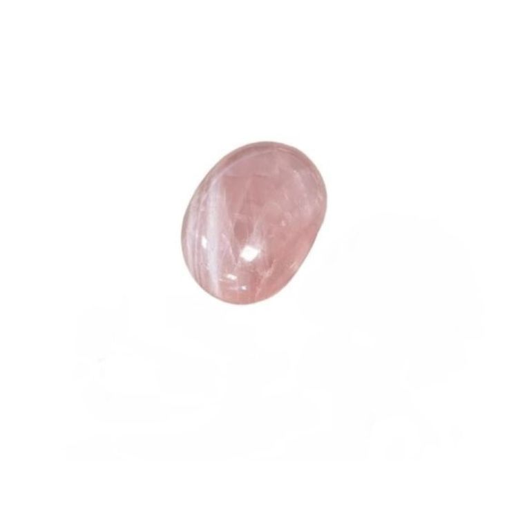 PINK QUARTZ PEBBLE SIZE 5 CM IN LUNITE