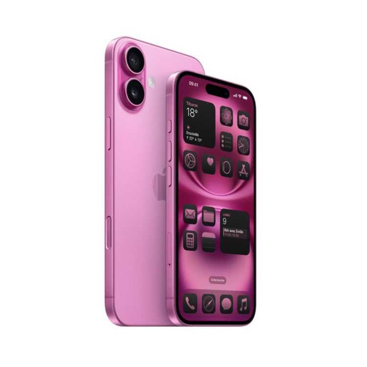 SMARTPHONE IPHONE 16 PLUS 256 GO PINK