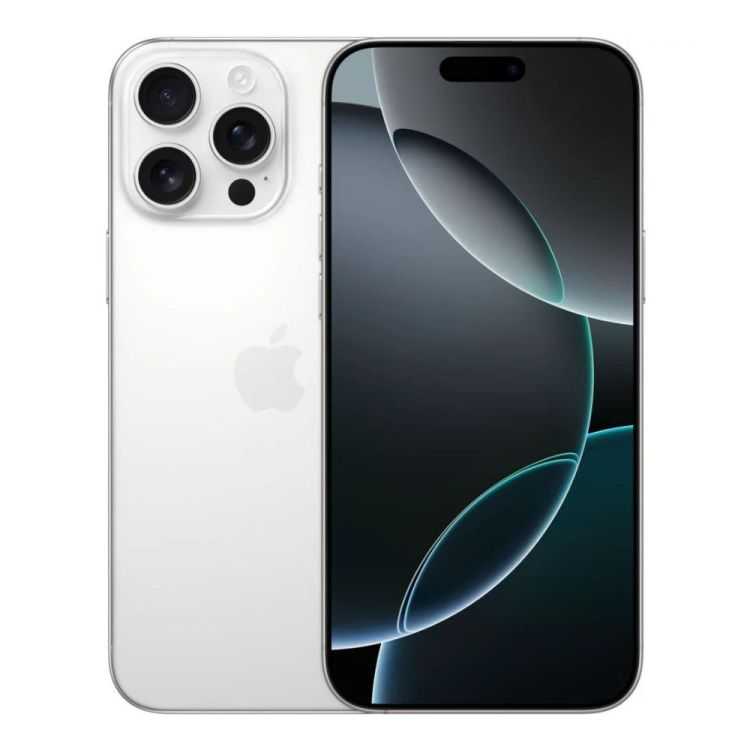 SMARTPHONE IPHONE 16 PRO 256 GO TITANE BLANC